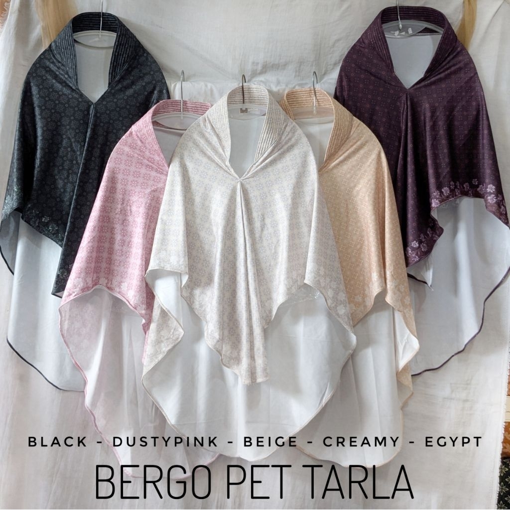 Jilbab Instan Bergo Pet Tarla Motif Printing