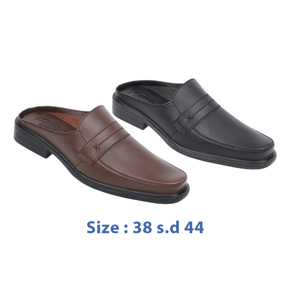 Zeintin - Sandal Selop Pria Bustong Sepatu Tutong Sintetis Premium RD