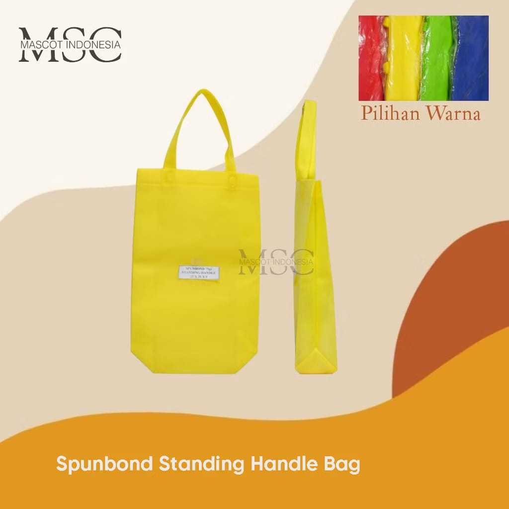 

Tas Spundbound Tas Goodie Bag | Tas Souvenir Termurah | Tas Spundbond Standing Handle 12pcs