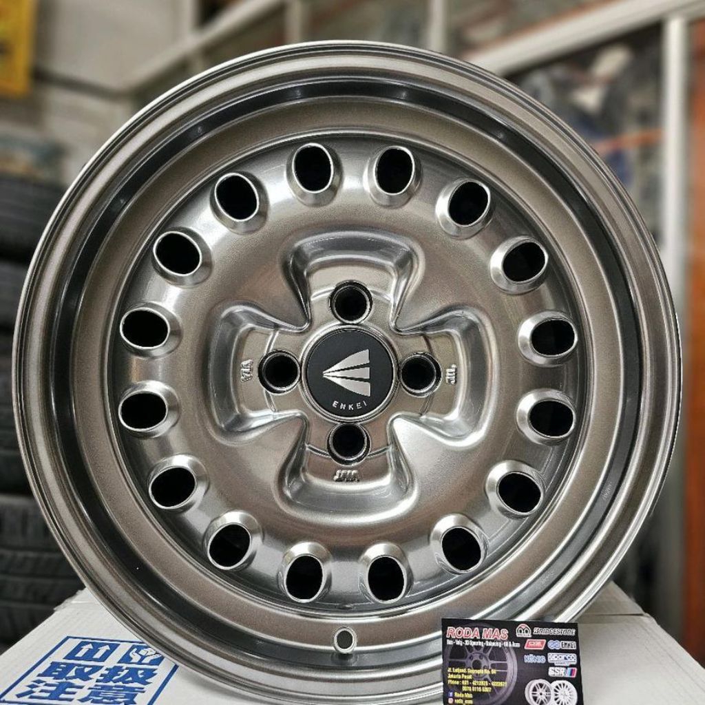 Velg Enkei Neo Classic AI Vita Original Japan R16 pcd4x100 (Velg Yaris,VF3,Jazz,Raize)