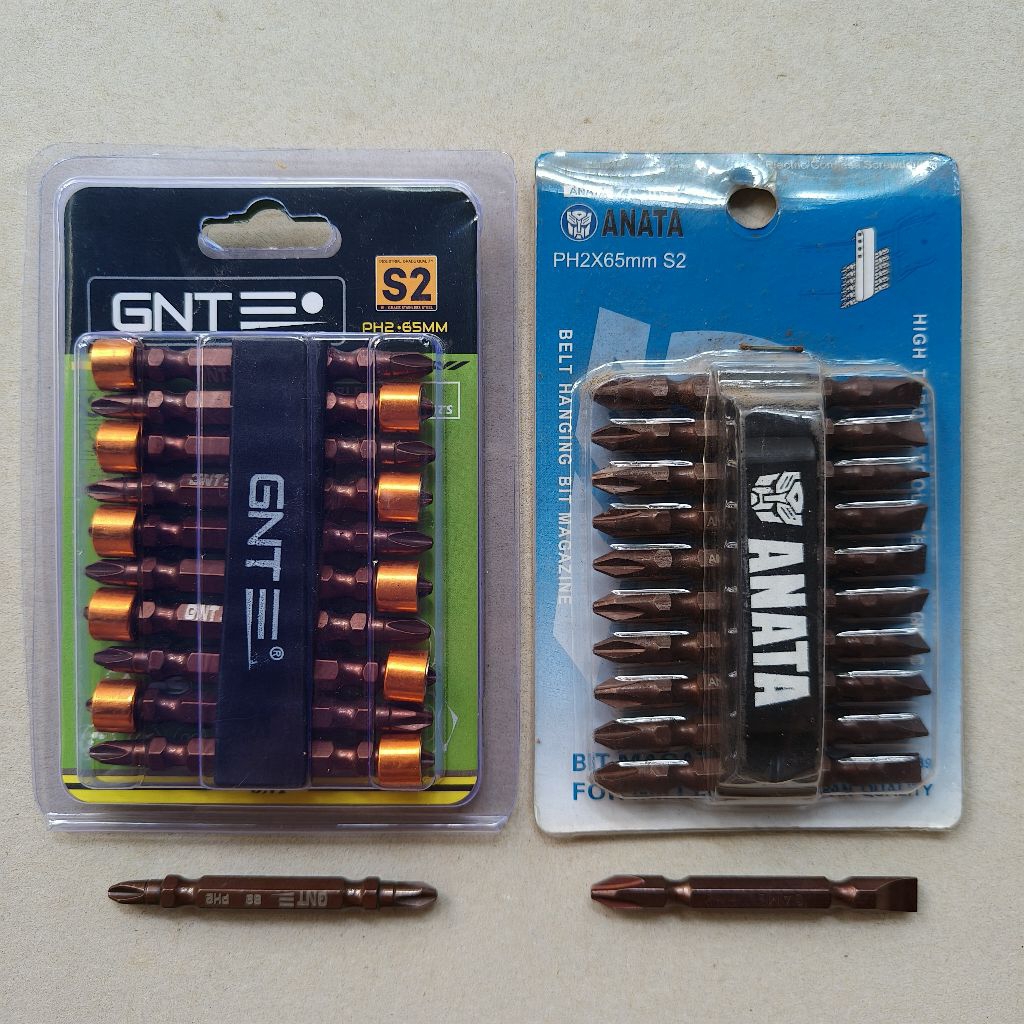 Mata Bor Obeng Magnet PH2 x 65 Plus Minus (+ -)