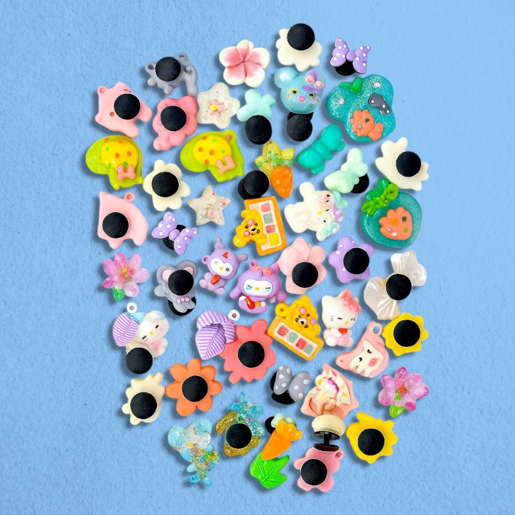 Jibbitz Aksesoris Sandal Kroks | Aksesoris Sandal Baim | Jibbitz Karakter Pin Sandal