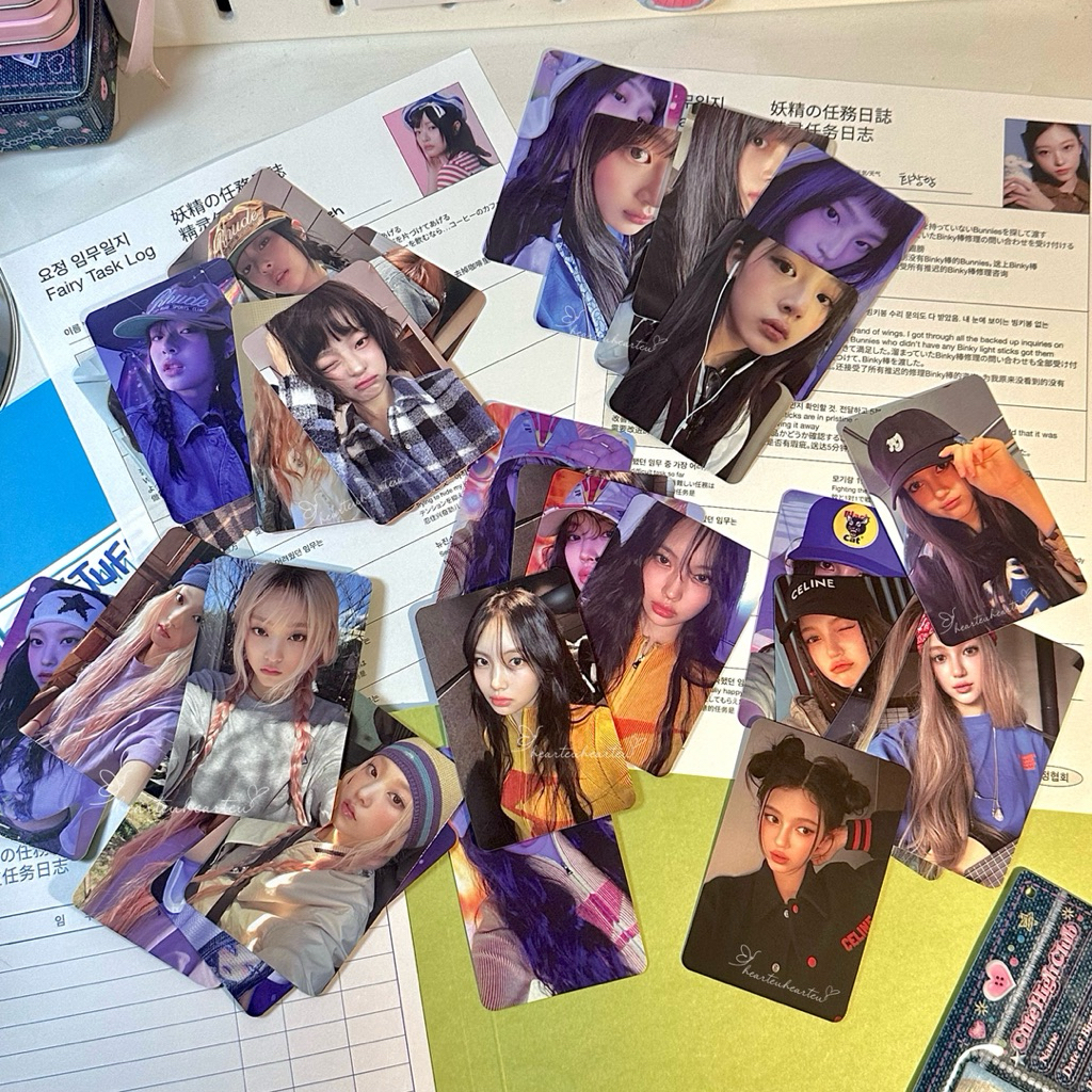 hearteuhearteu — [READY STOCK] [OFFICIAL] NEWJEANS Photocard from Weverse Album era Supernatural (pc