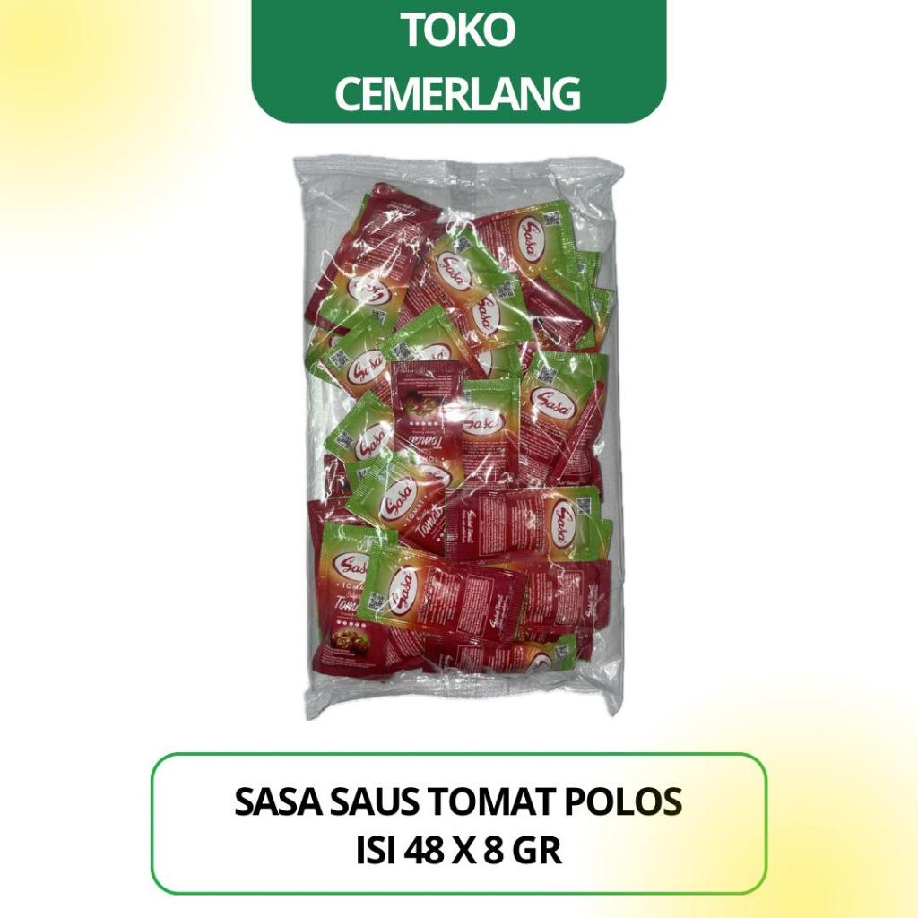 

Saus Sambal Tomat Polos Sasa Sachet isi 48 x 8 gr