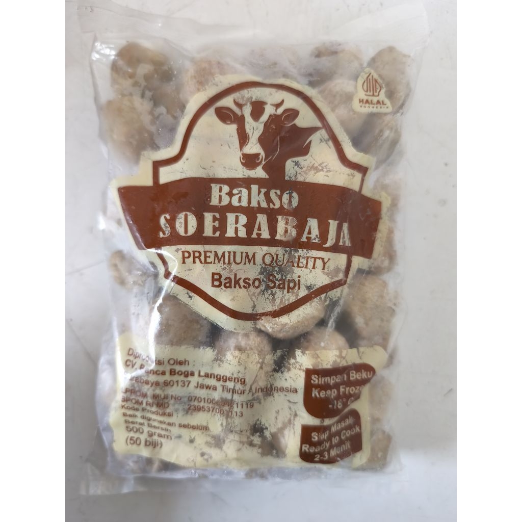 

Bakso Daging Sapi Soerabaja 500 gr
