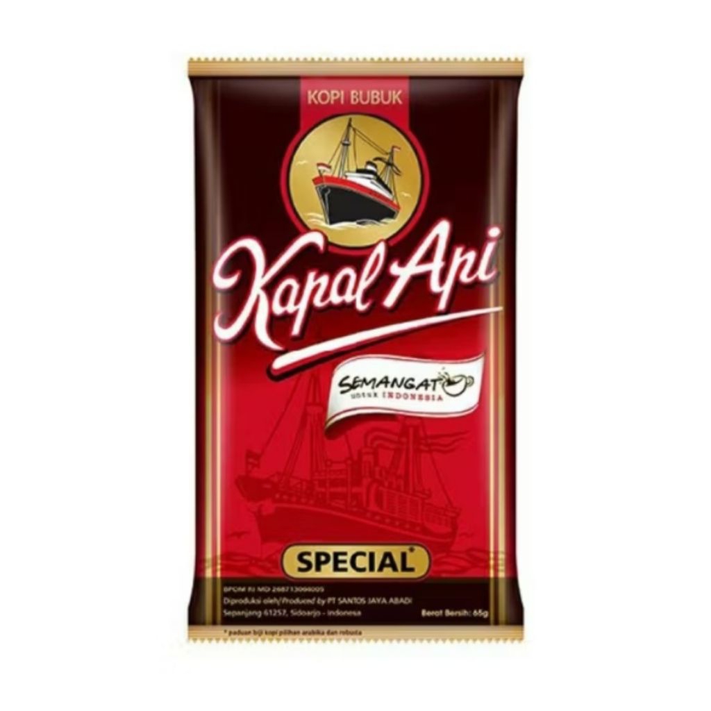 

Kopi Kapal Api 60g 1pcs