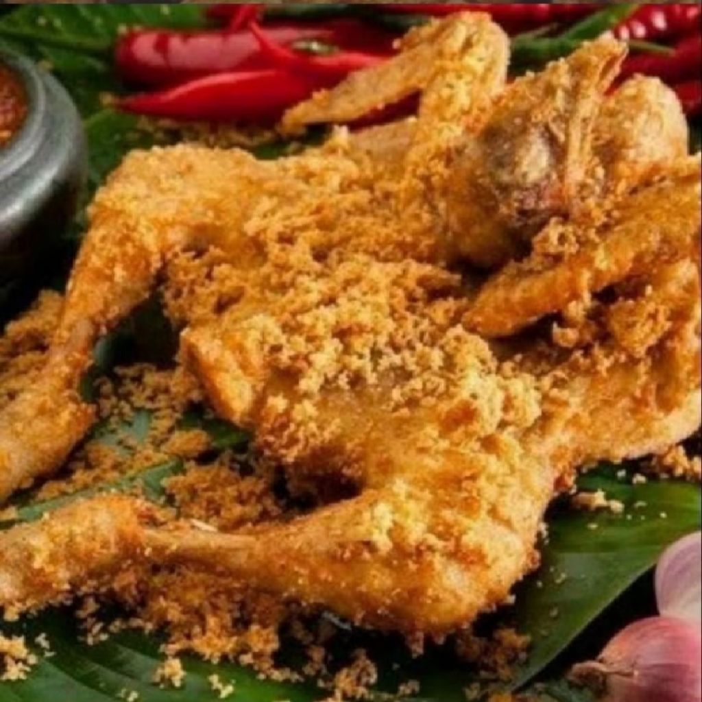 

Ayam Bekakak Goreng Kremes