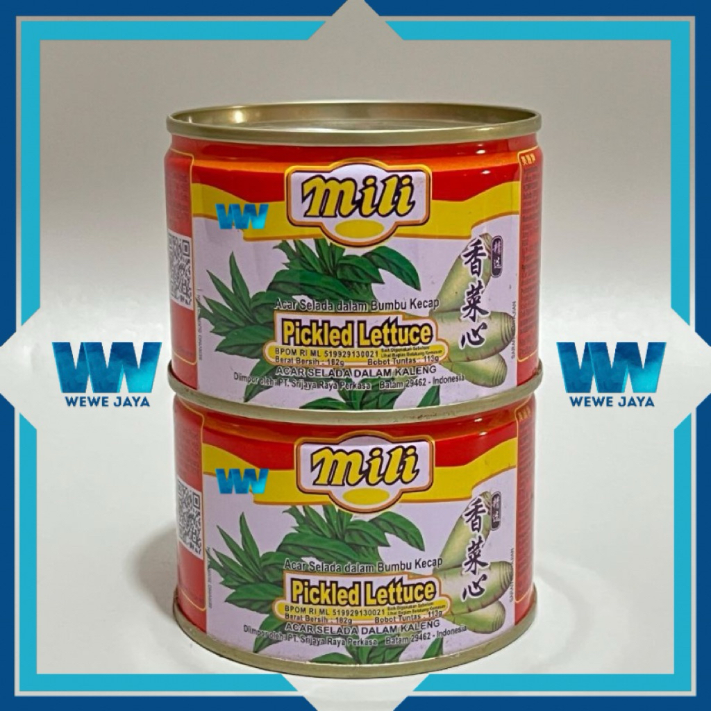 

Mili Pickled Lettuce ( Acar Selada ) Kaleng