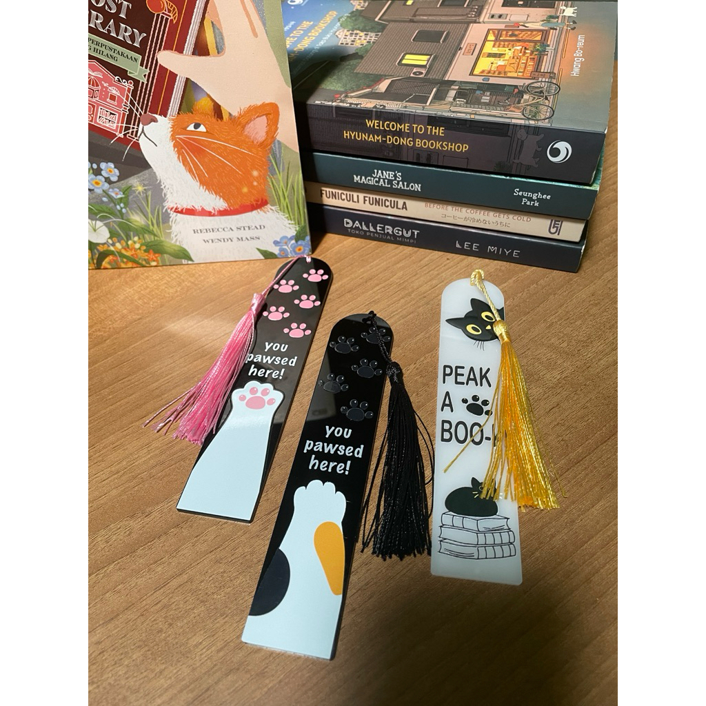 

Bookmark Cat | Bookmark Acrylic | Bookmark Aesthetic