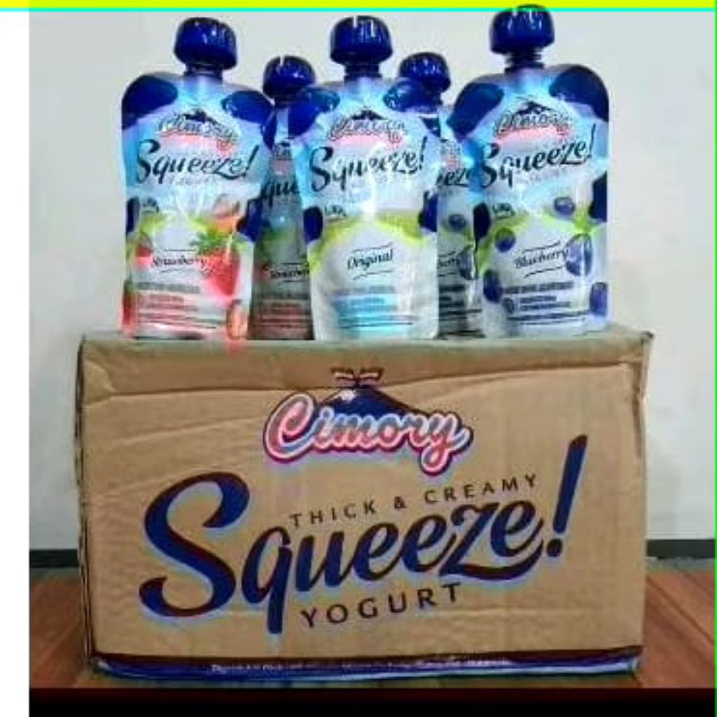 

1 Dus Cimory Yogurt Squeeze Varian Lengkap 120 gram (1 karton isi24 PCS) Semua Ekspedisi MURAH TERLARIS