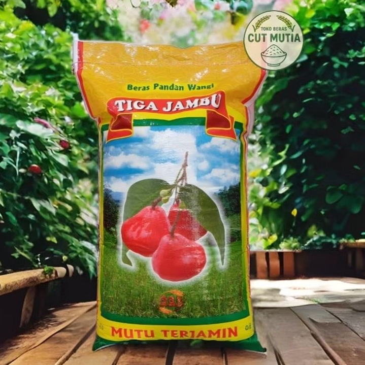 

BERAS TIGA JAMBU 20KG PANDAN WANGI ASLI