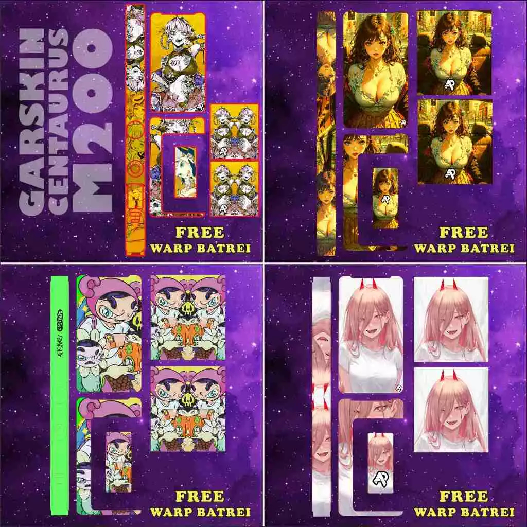 

STIKER M-200 FULLBODY HOLOGRAM PRINTING 3D TINTA RESIN BY ARGARSKIN