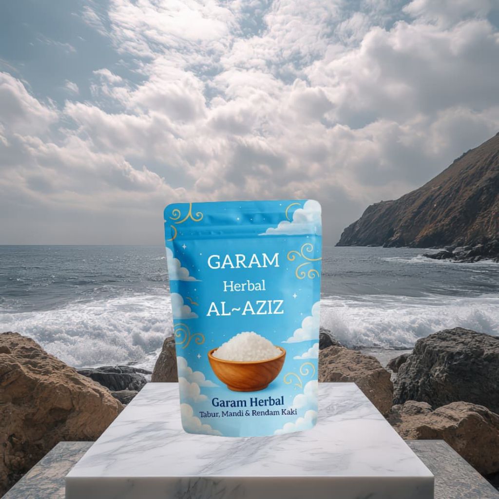 

garam herbal daun Bidara alami 100gr untuk kesehatan