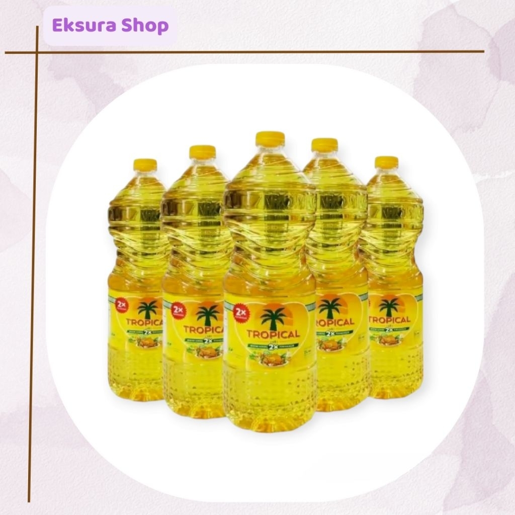 

Minyak Goreng Tropical 2 Liter isi 1 Dus ( 6 x 2L)