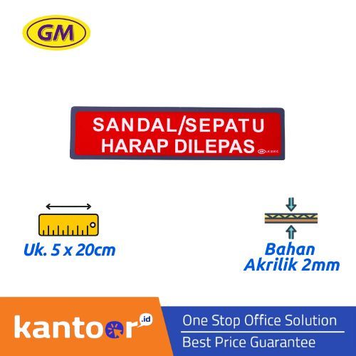 

GM LABEL SANDAL/SEPATU HARAP DI LEPAS LK-235 KECIL WARNA