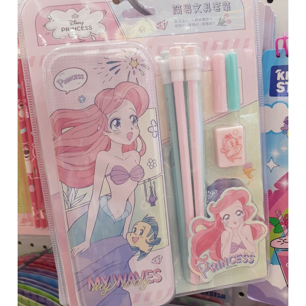 

stationery ariel mermaid alat tulis karakter frozen tas les karakter frozen tas les anak tema anna elsa frozen alat tulis frozen pencil kotak pensil karakter frozen elsa mermaid tas ransel anak karakter frozen