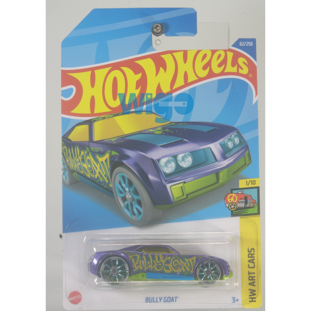 Hot Wheels Bully Goat ungu Lot D 2022 Hotwheels Diecast