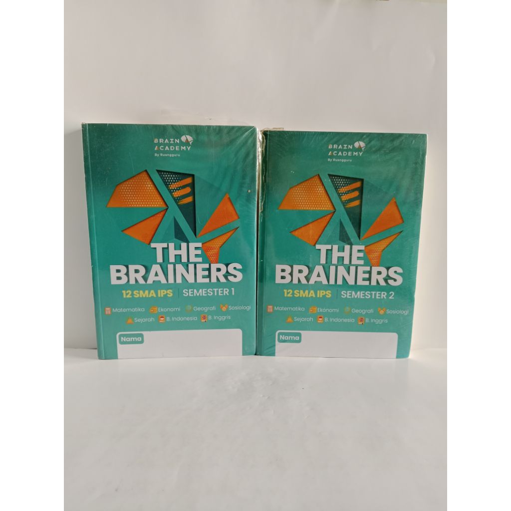 BUKU ORIGINAL THE BRAINERS 12 SMA IPS SEMESTER 1 DAN SEMESTER 2