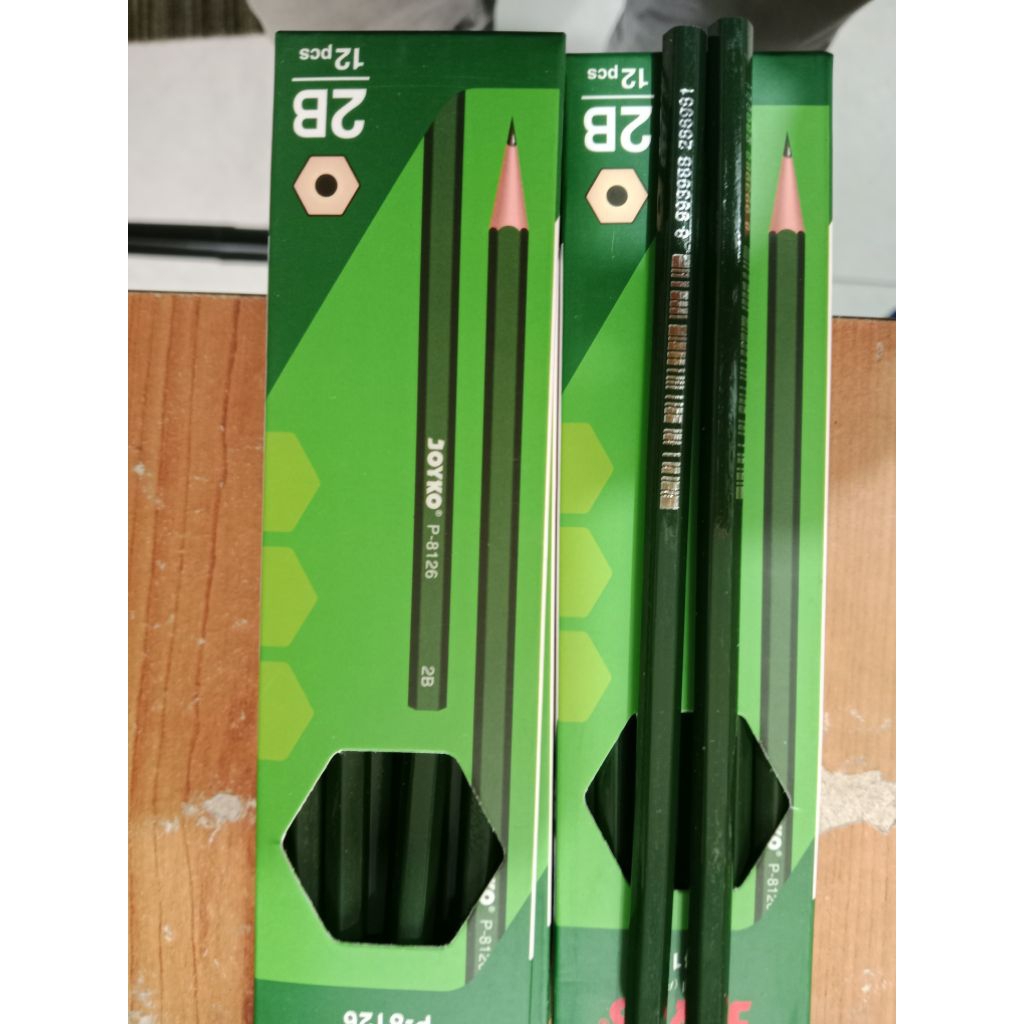 

Pensil 2B Joyko P-8126 ( hijau) 1 pack isi 12pcs