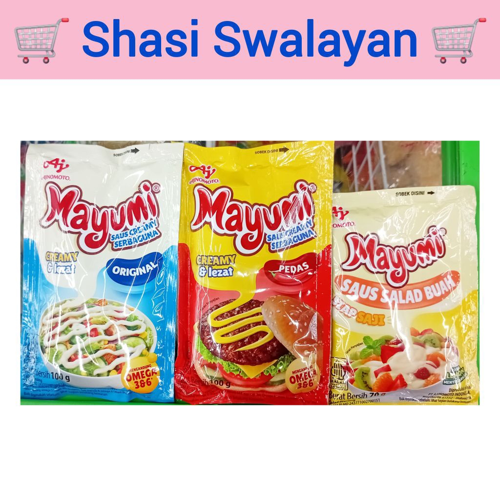 

MAYUMI Mayonaise Mayonnaise Original/ Pedas/ Salad Buah