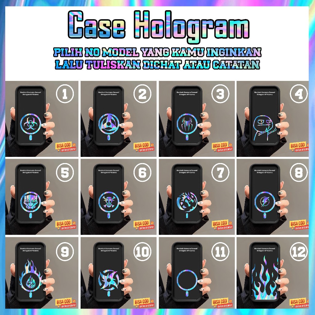 Case Hp Hologram Infinix - Semua Tipe hp Infinix Casing Hp Silikon Softcase Pro Camera Timbul - Peli