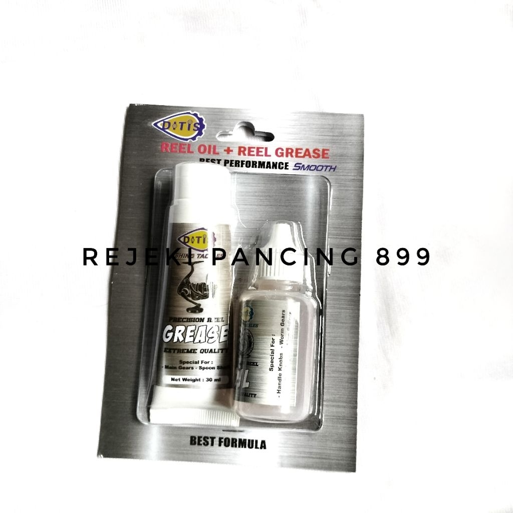 Reel Oil dan Reel Grease Ditis Pelumas Katrol ata Reel 30ml
