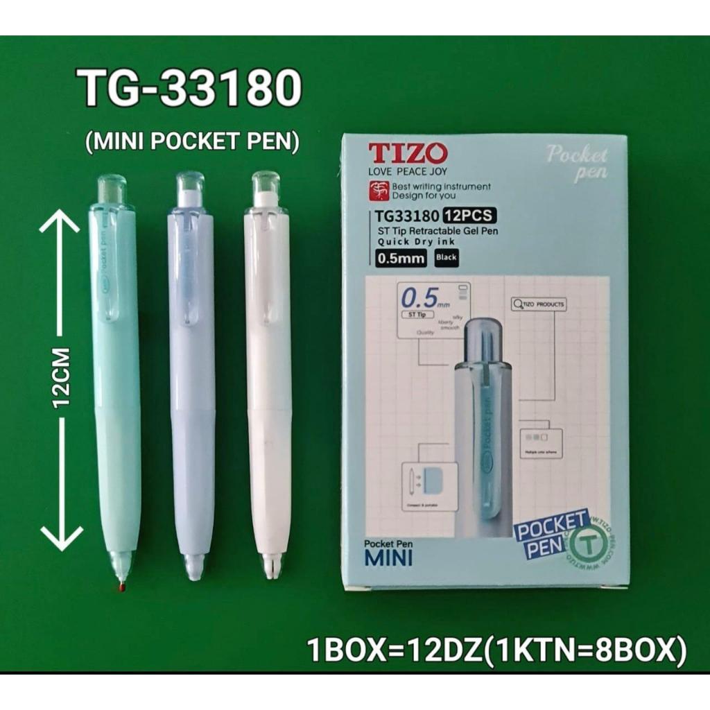 

Bolpen Gel Tizo TG33180 / TG33180 Mini Pocket Gel Pen