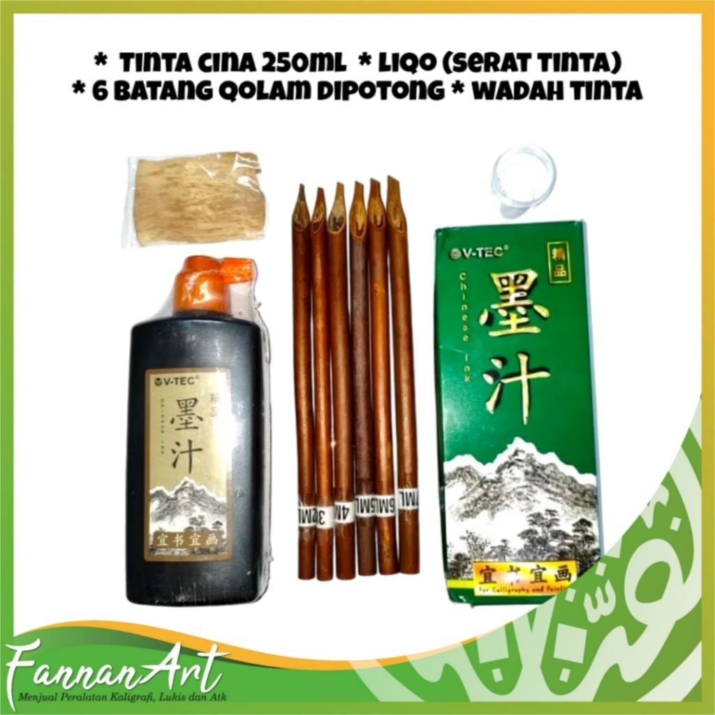 

PAKET KALIGRAFI PELAJAR PEMULA TINTA CINA 250ML TERMURAH BAGIAN 1
