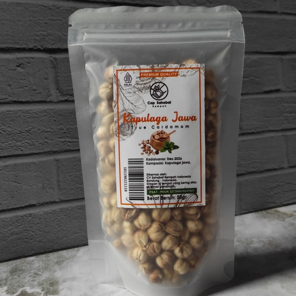 

Rempah Kapulaga Jawa 50gr / True Cardamom - Rempah JSR / Nora Healthy Food