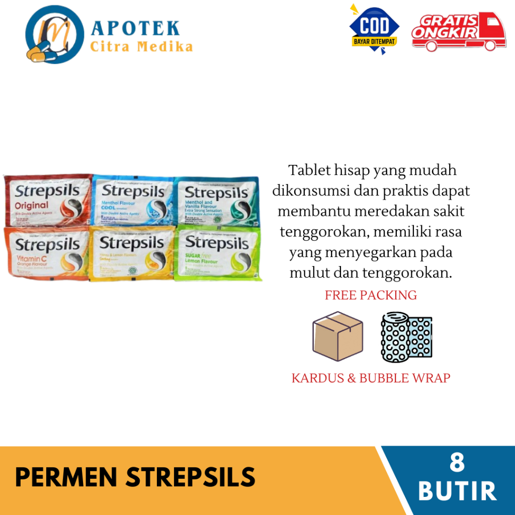 

Permen - Meredakan Sakit Tenggorokan dan Menyegarkan Nafas