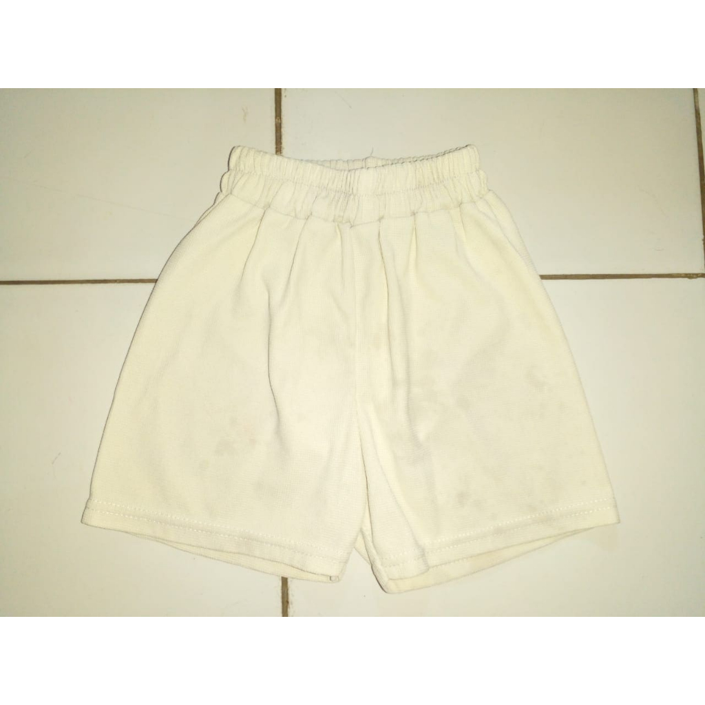 Celana Pendek Anak Warna Putih
