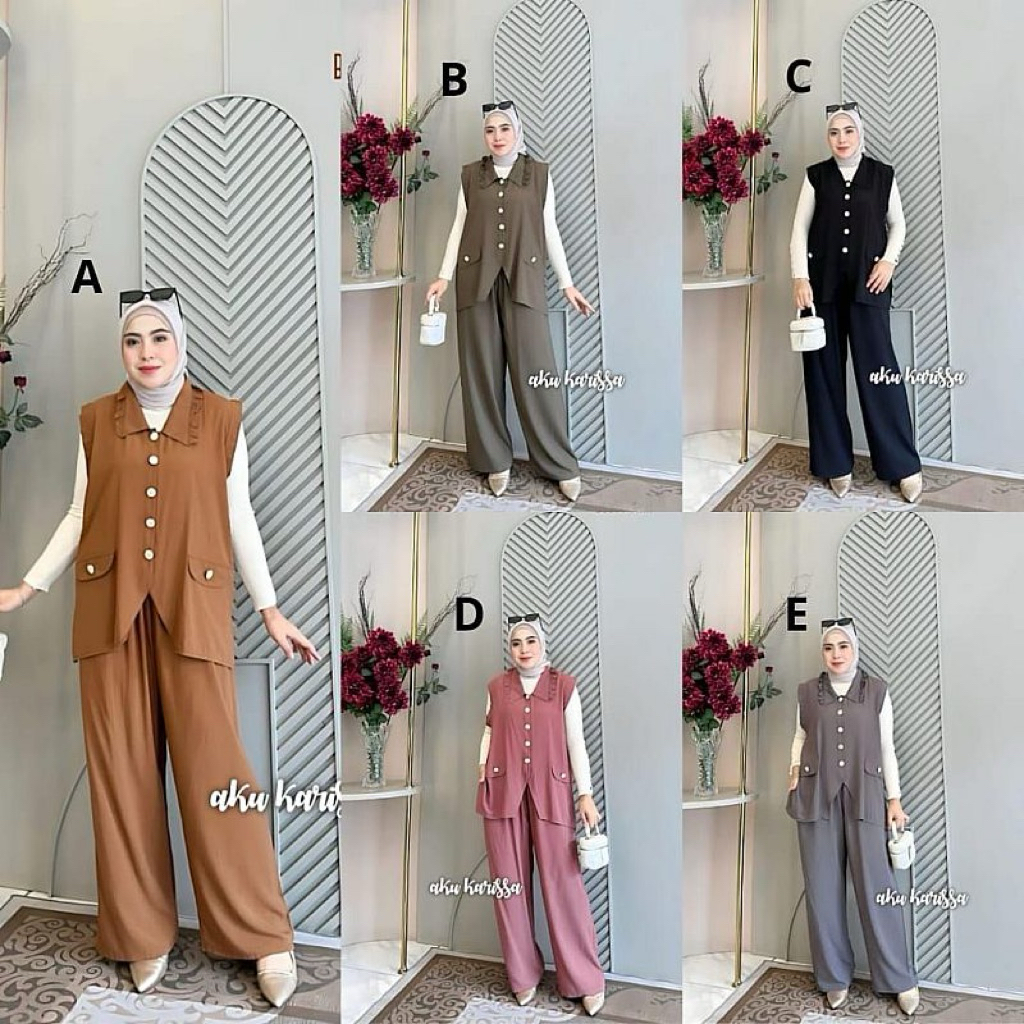 mauri  set celana rompi aku karissa