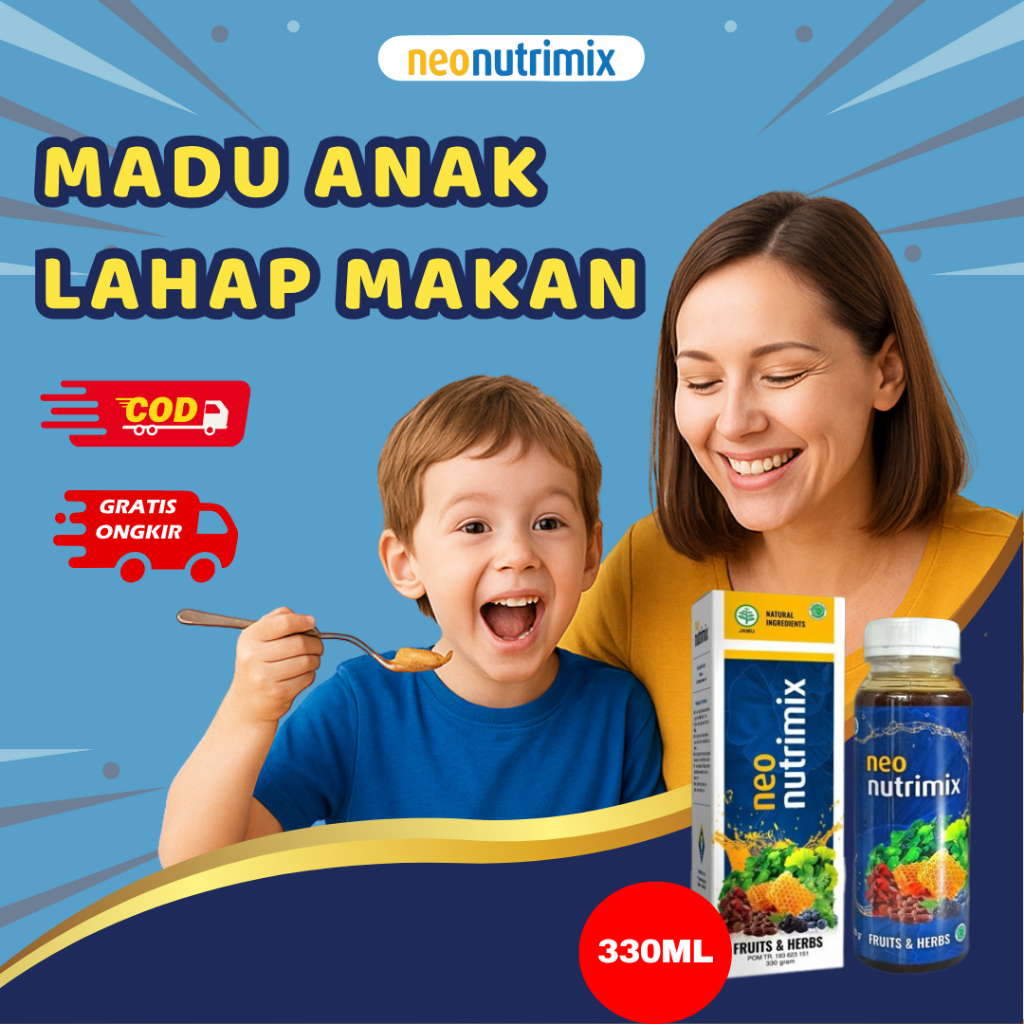 

Madu Anak Pintar Plus Madu Napsu Makan Anak 2 Tahun