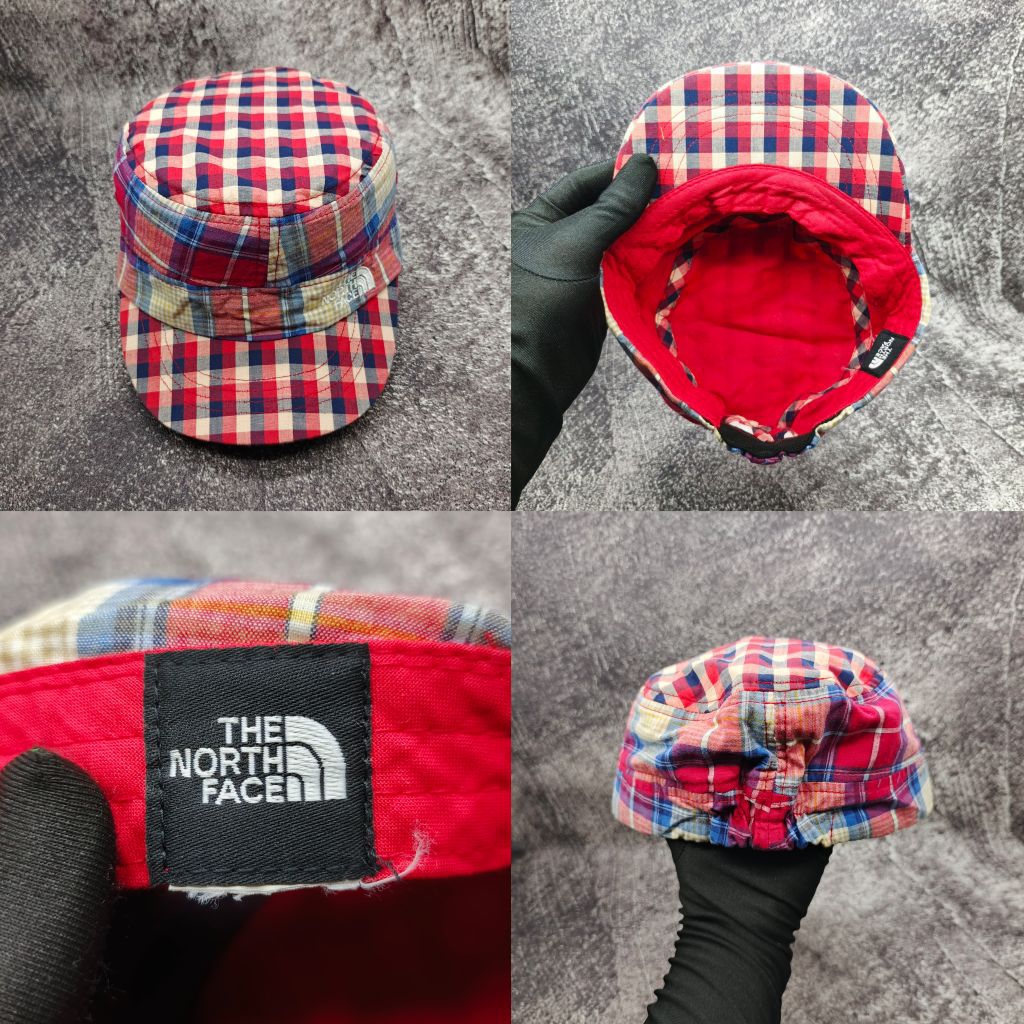 Topi Anak Komando North Kotak Tartan - Original Second