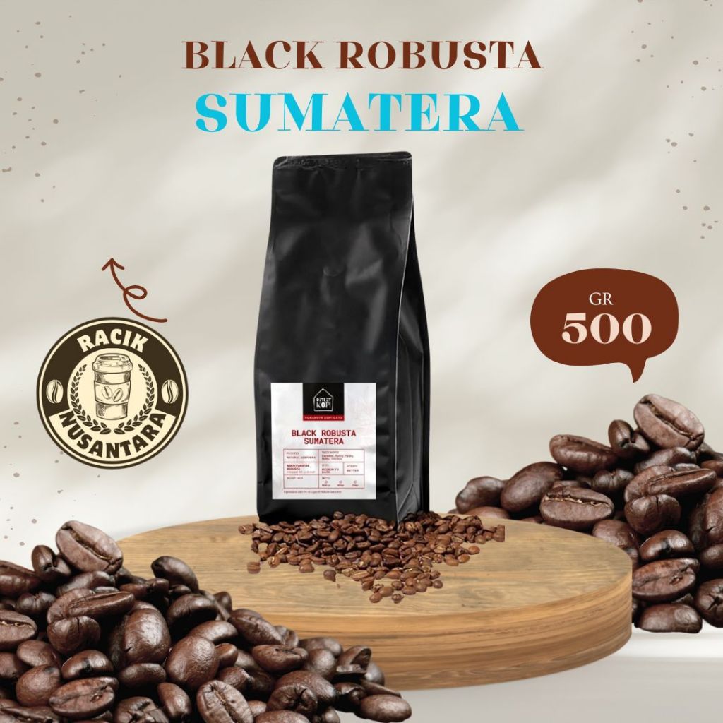 

KOPI GAYO ROBUSTA BLACK SUMATERA 250G