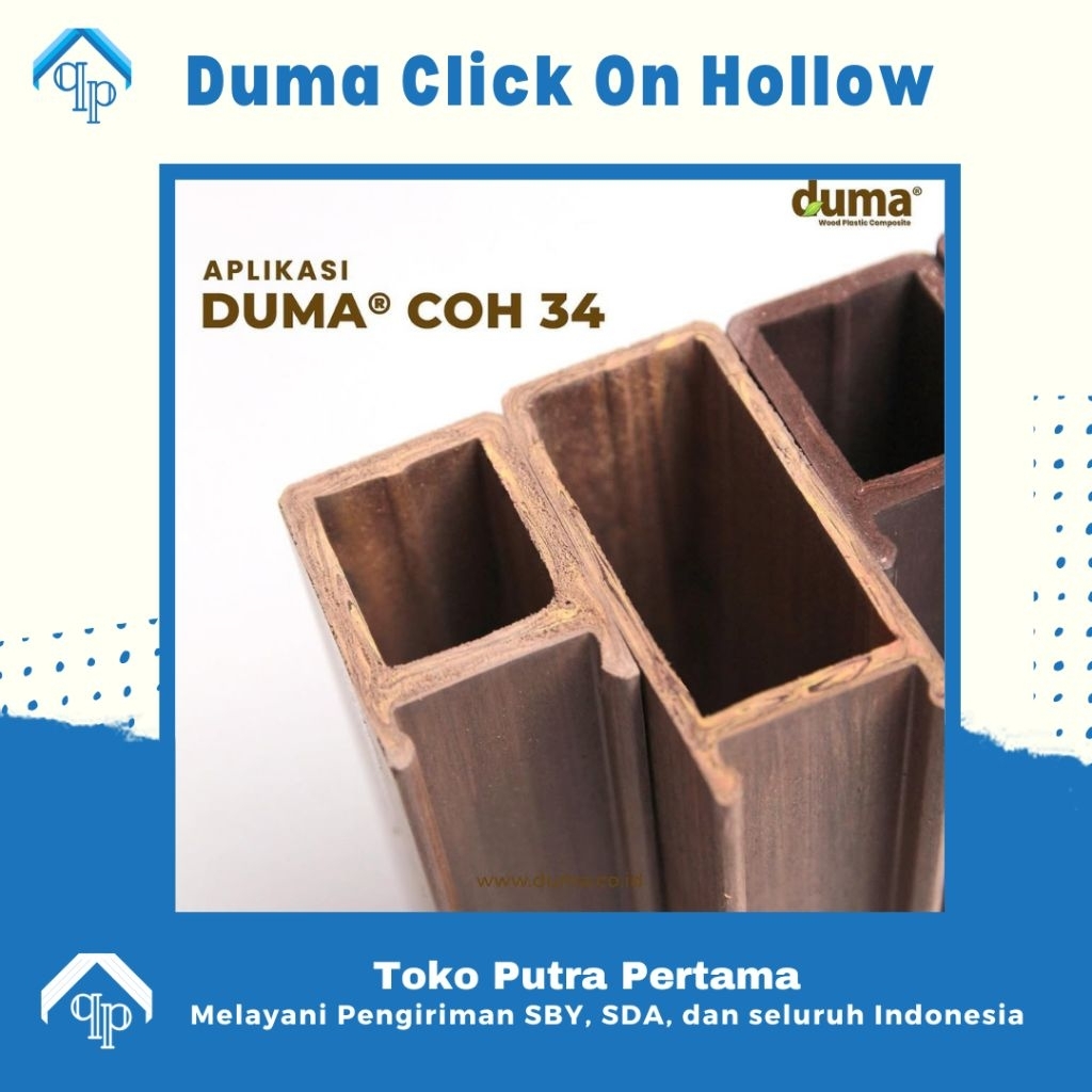 DUMA wpc Click On Hollow 34 / COH 34