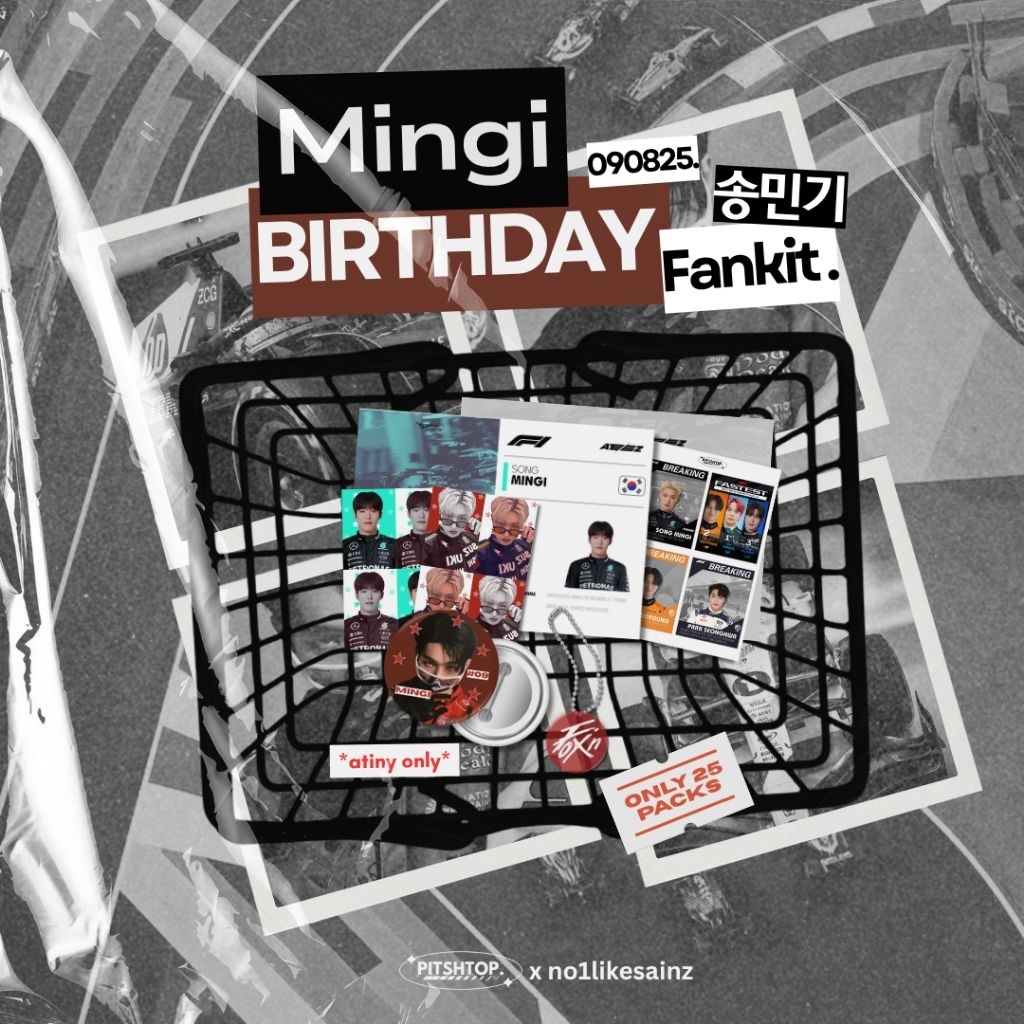song mingi ateez birthday fankit by kio