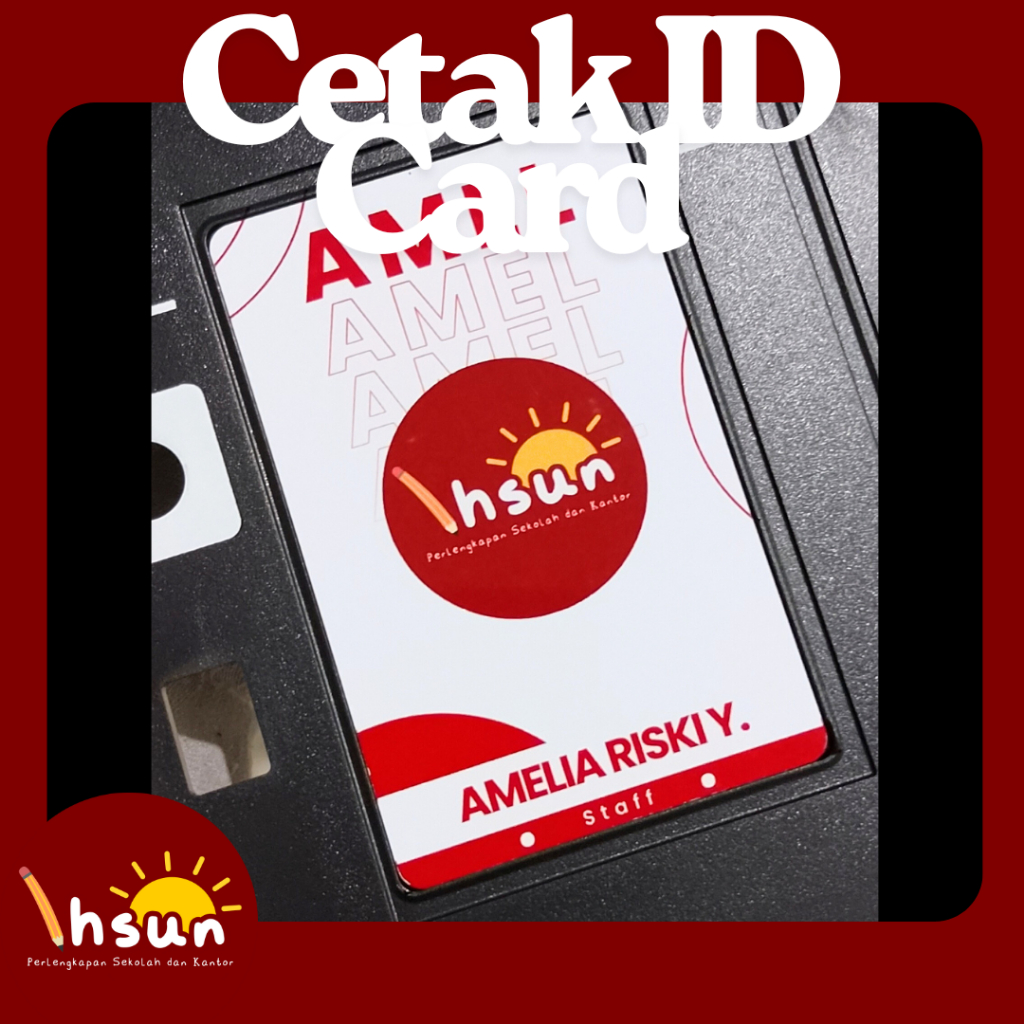 

Cetak ID Card Custom