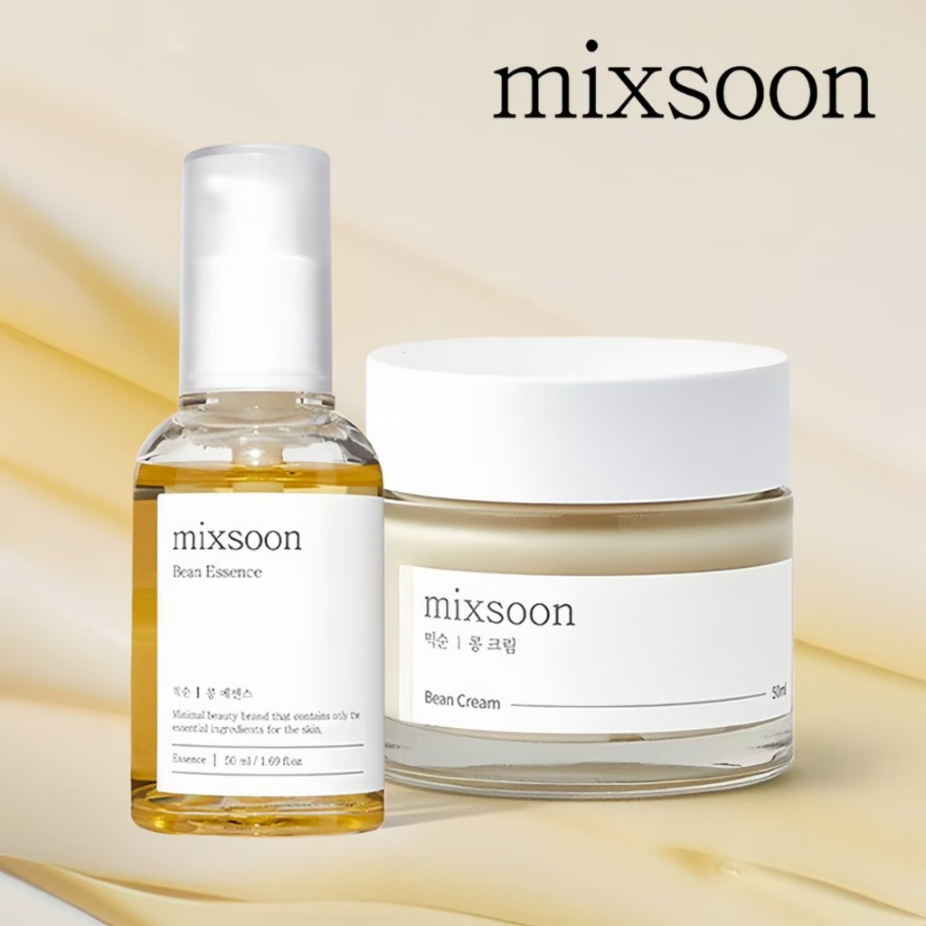 MIXSOON Bean Essence 50ml / Mixsoon Bean Cream 50ml 【100%ORI】