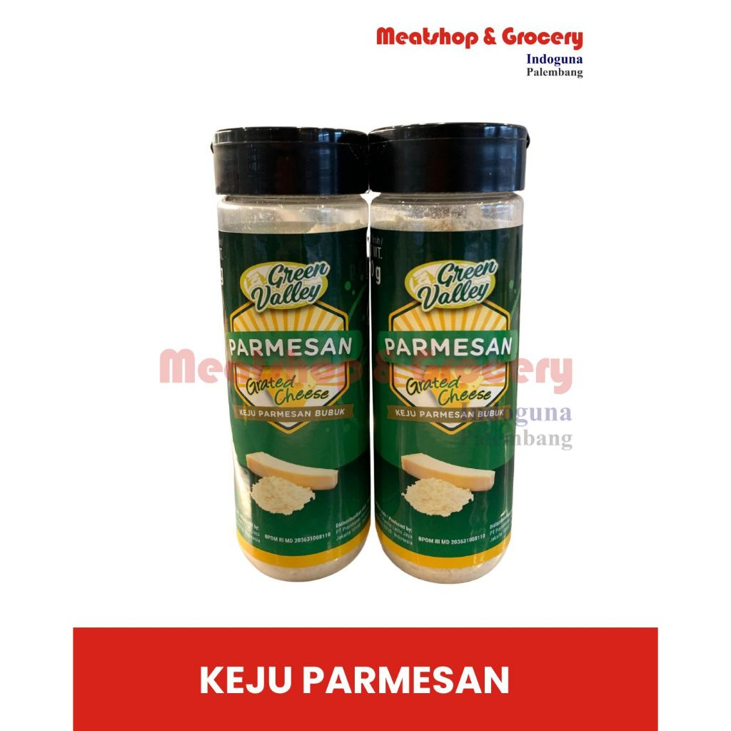 

Keju Parmesan | Green Valley Grated Parmesan Cheese 80 gr