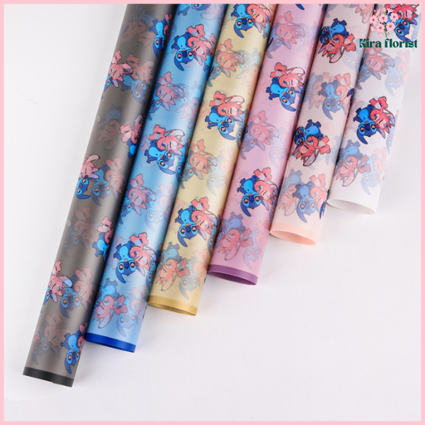 

Kertas Bunga Buket Transparan Frame Stitch List Gold Flower Wrapping Paper Frame Cellophane KB80