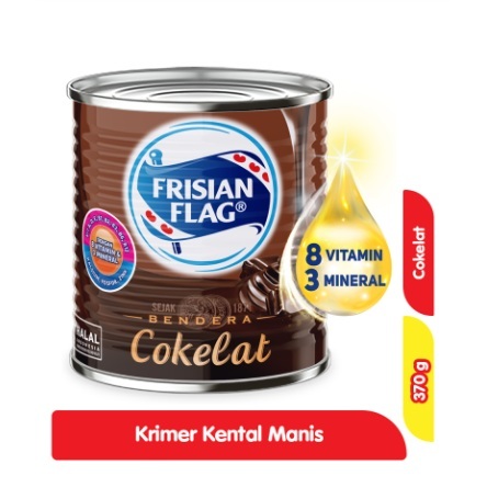 

Frisian Flag Krimer Kental Manis Cokelat 370 g