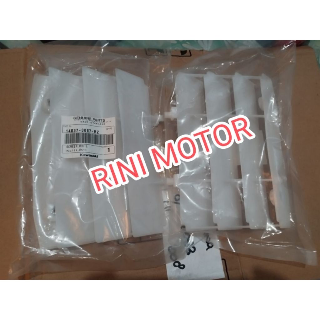 kisi kisi radiator klx 250 Dtracker 250 sepasang original