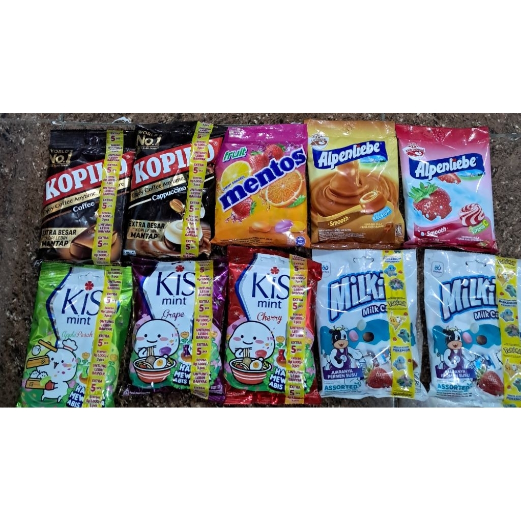 

Candy-Candy Variasa rasa satuan Pack (40-50pcs)