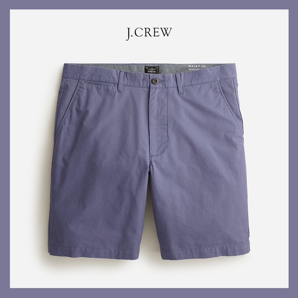 Jcrew Celana Pendek Chino Celana Golf Pria Stretch
