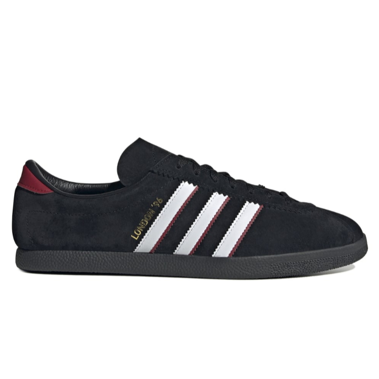 ADIDAS ORIGINAL LONDON 96 #IH4773 BLACK / WHITE