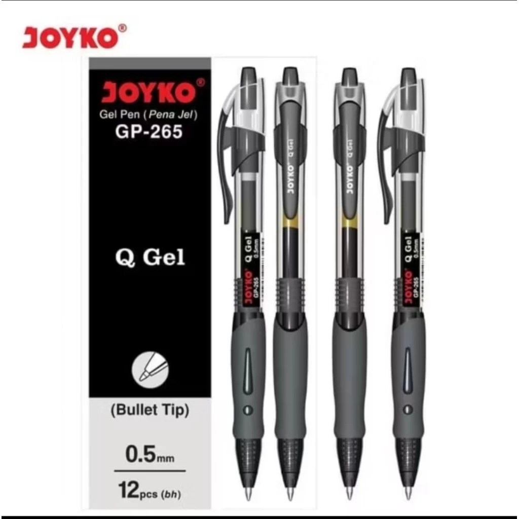 

[ 1 LUSIN ] PEN JOYKO GP 265 Q-GEL