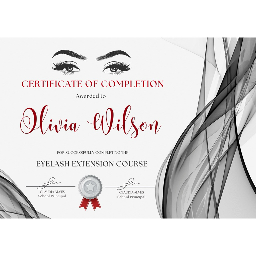 Sertifikat Eyelash Extensions Profesional