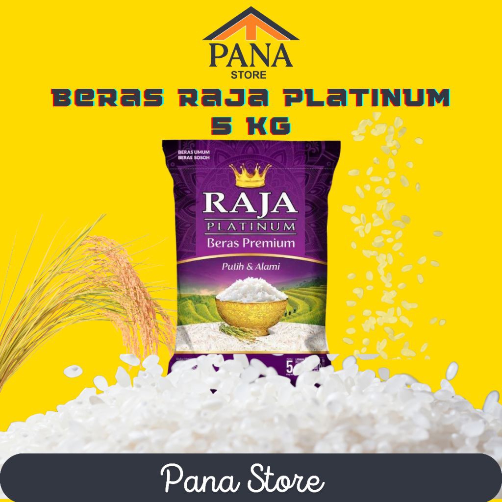 

Beras Raja Platinum Berat 5KG