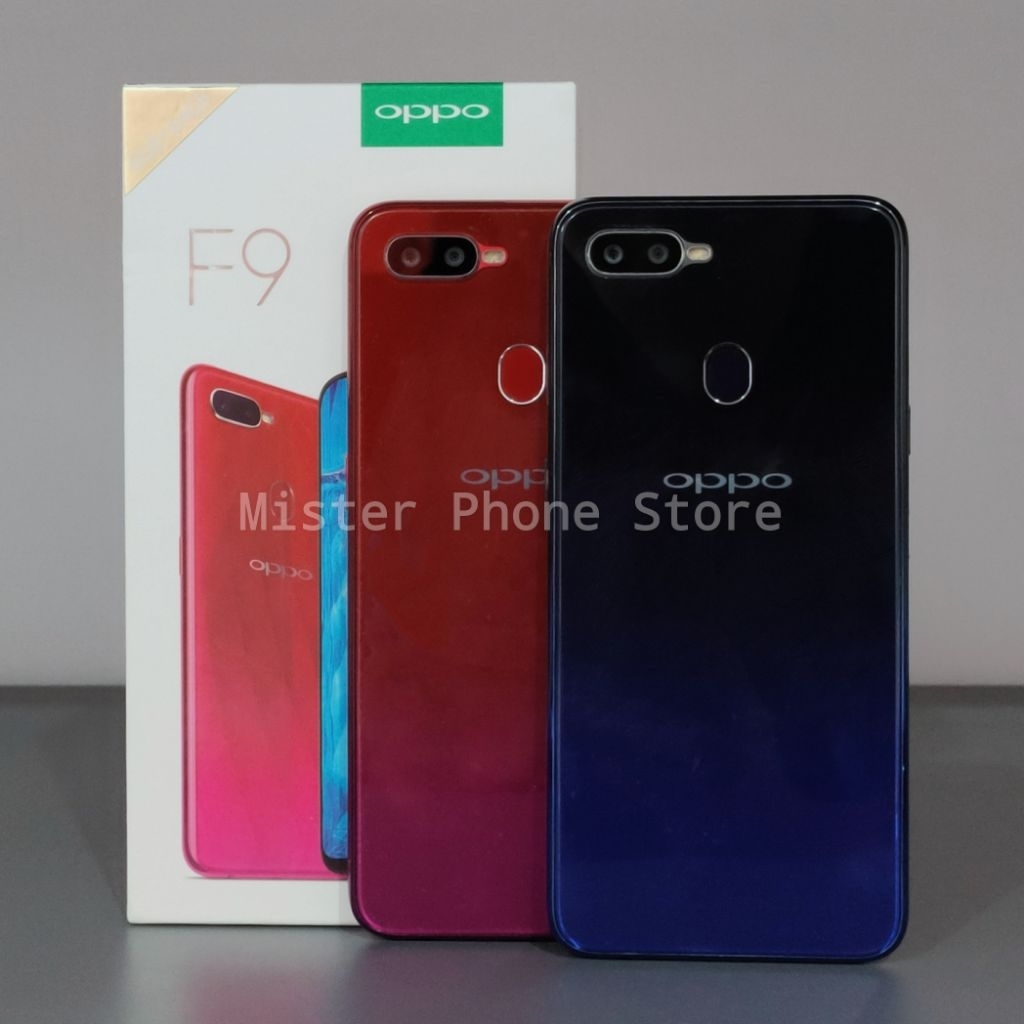 Oppo F9 4/64 GB Ex Resmi Indonesia Second Bekas Original
